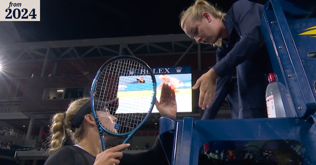 Kalinskaya fumes over 'mind blowing' error