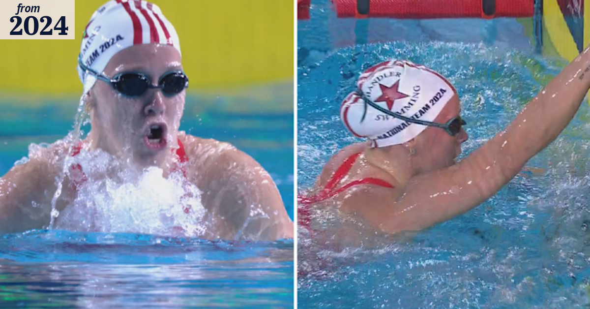 Young gun Ella Ramsay wins breaststroke final