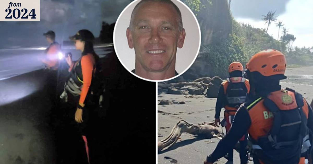 Australian man missing in Bali after he was swept out to sea