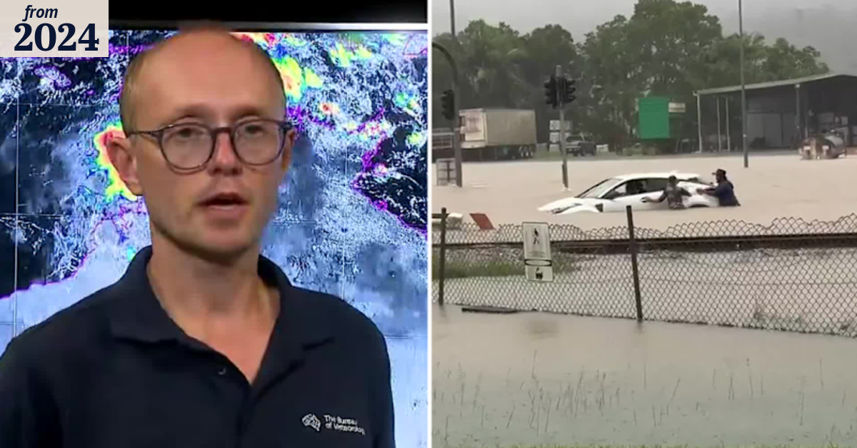 Flash flooding in parts of Queensland after heavy rain
