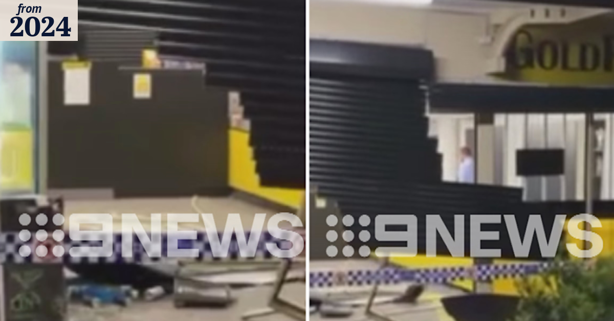 Police hunt three thieves over Gold Coast ram raid