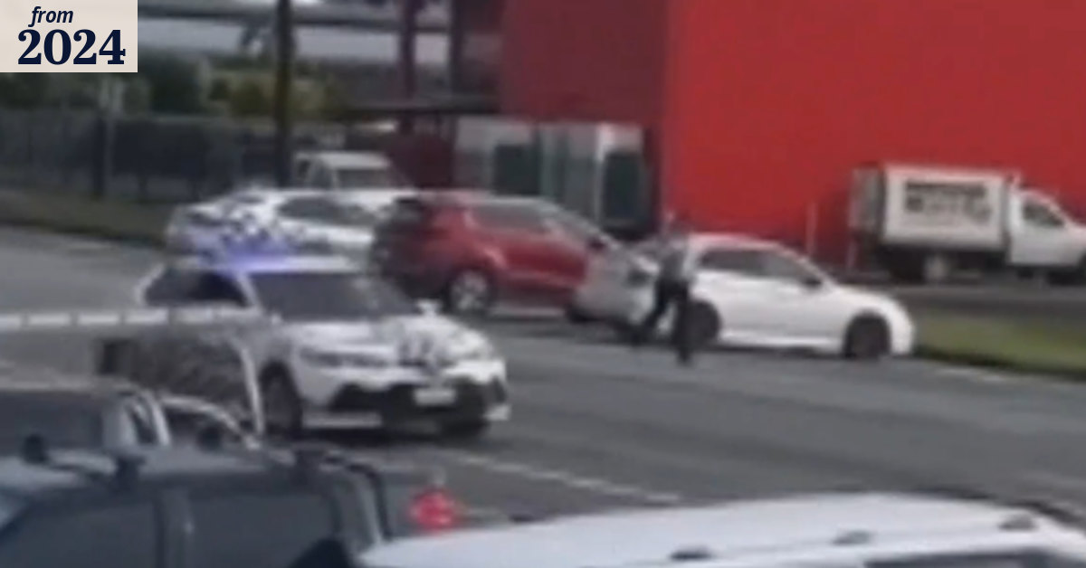 Man shot by officers after allegedly stealing police car in Cairns