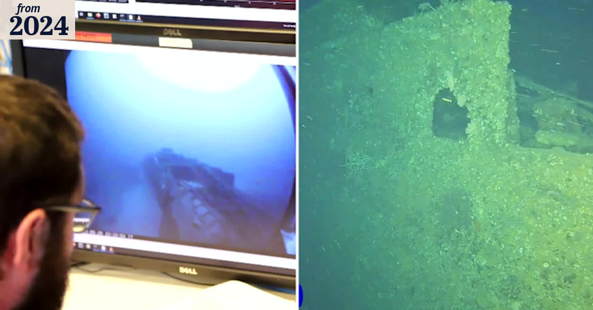 Search for relatives of crew as shipwreck found