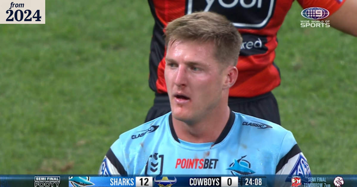 Sharks fumble 'certain try'