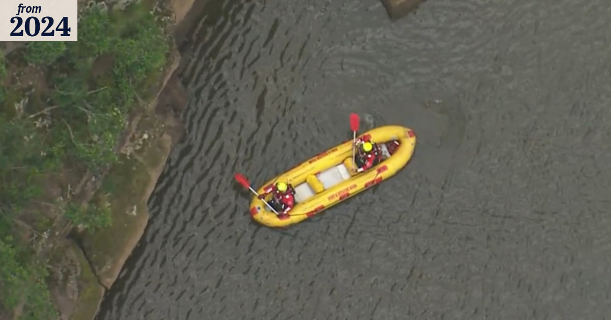 Search continues for man missing in Sydney river