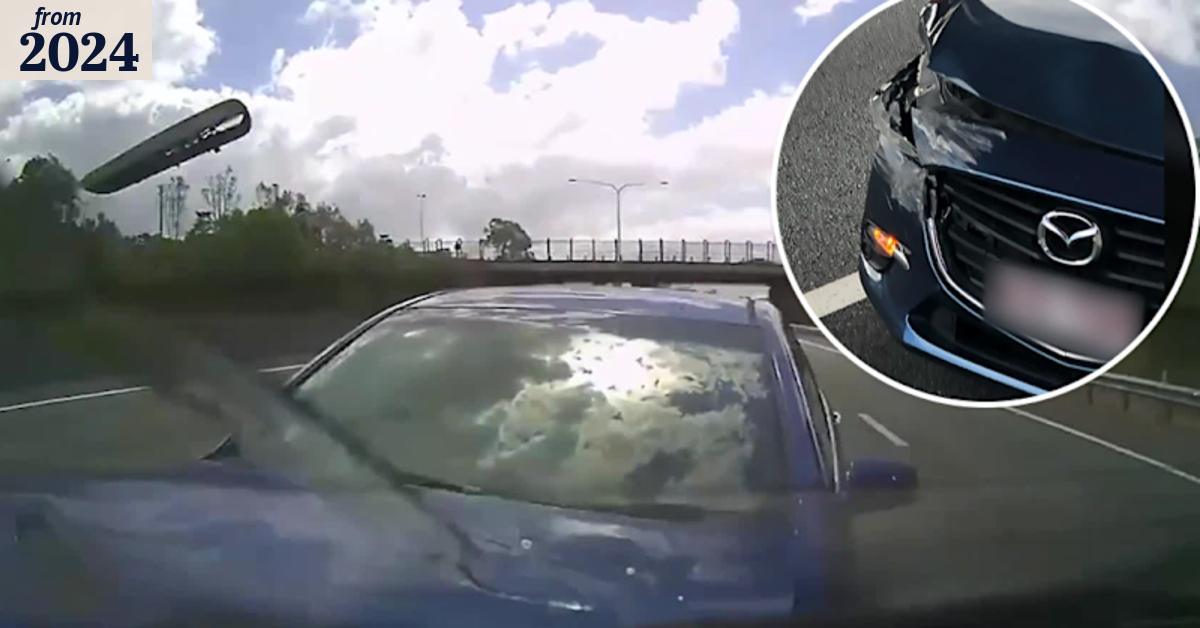 Police searching for driver after terrifying Brisbane hit and run