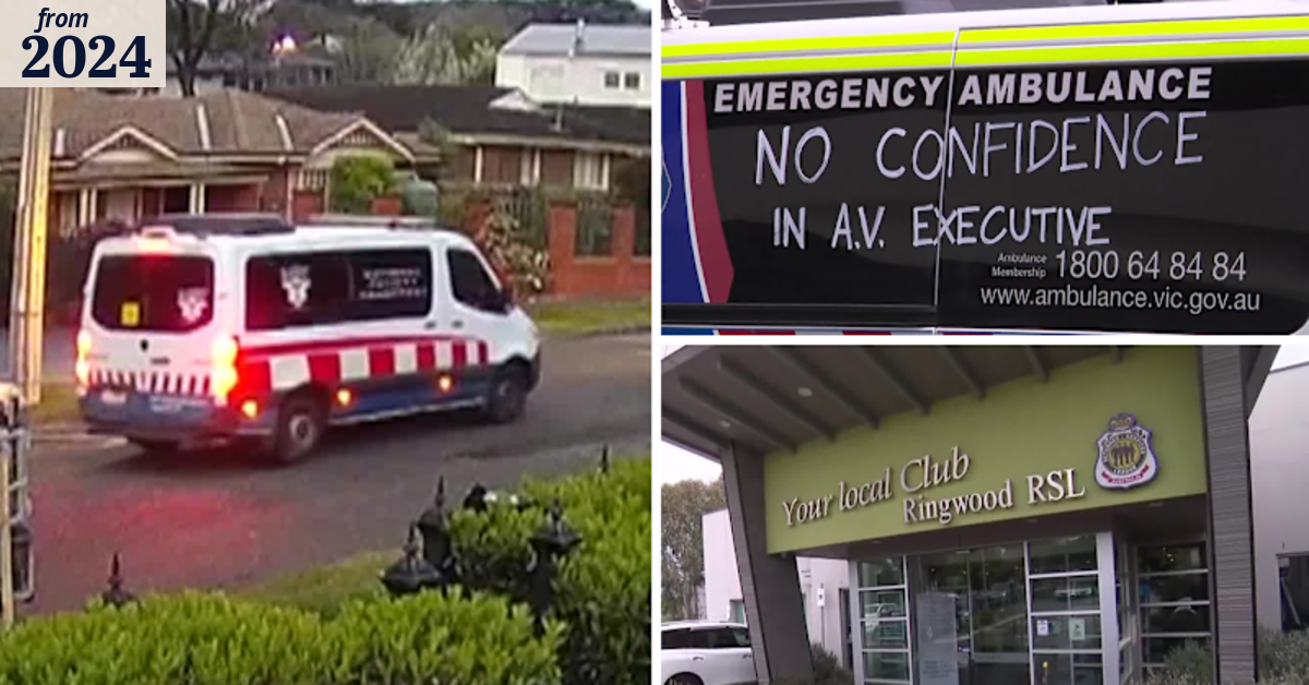 Anger after man dies while waiting for ambulance in Melbourne