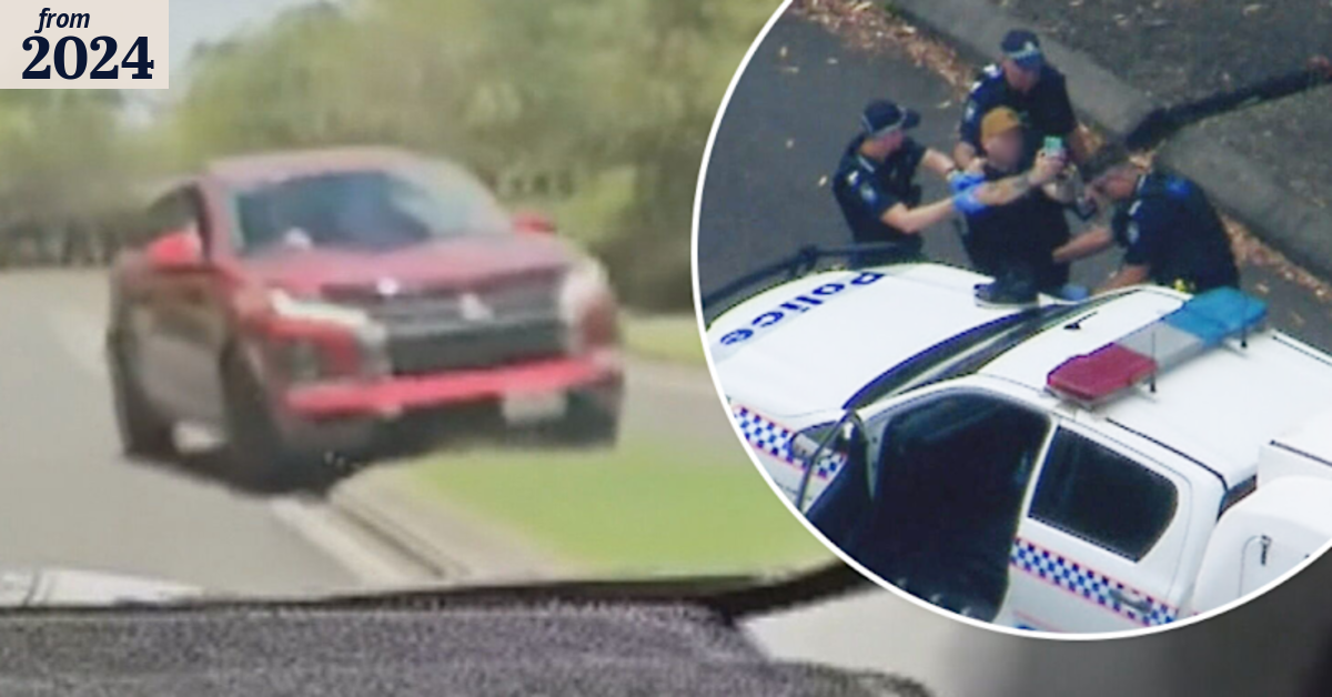 Man charged after dramatic police pursuit in Queensland