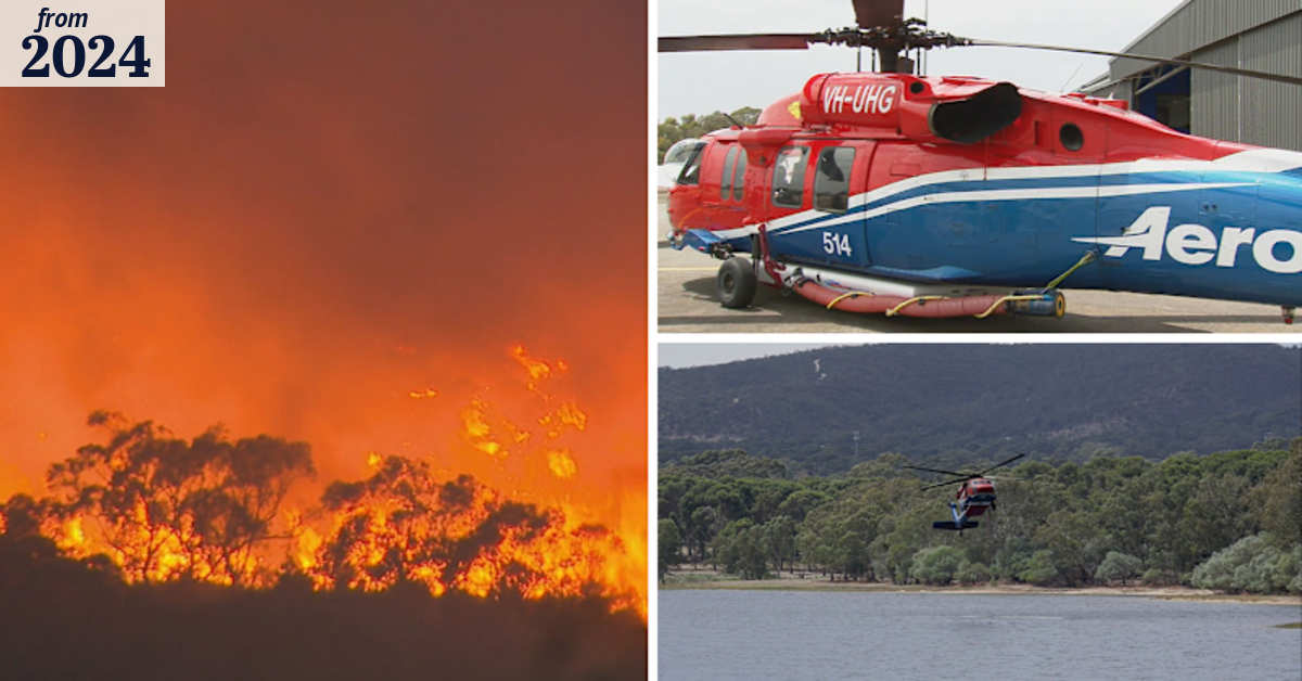SA gets new firefighting chopper