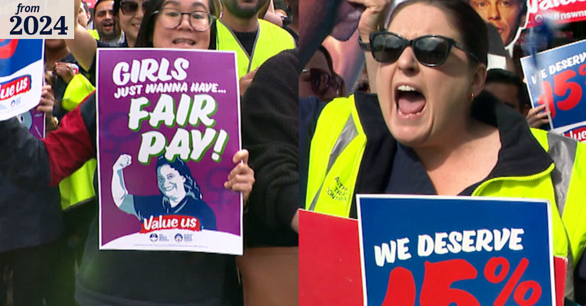 Nurses and midwives strike for half day in ongoing pay dispute
