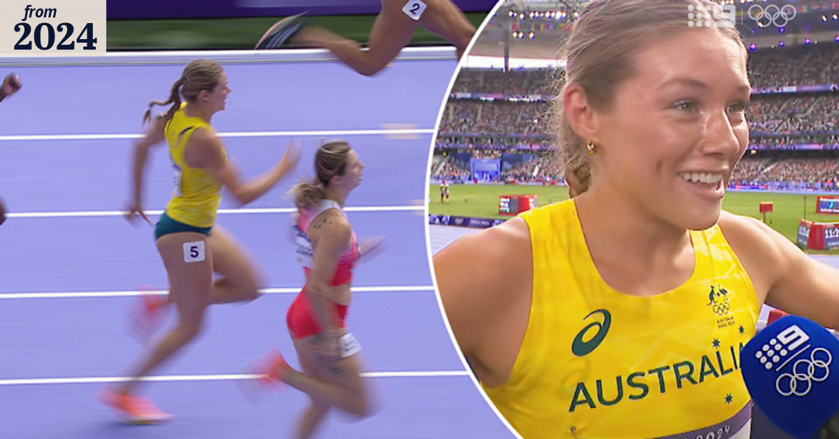 Grandfather's advice to Aussie sprinter