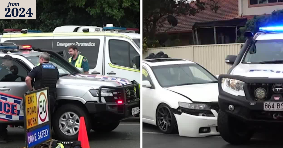 Queensland man found with stab wound and two police officers injured in ...