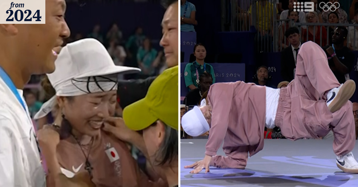 Japan's Ami takes breaking gold in Paris