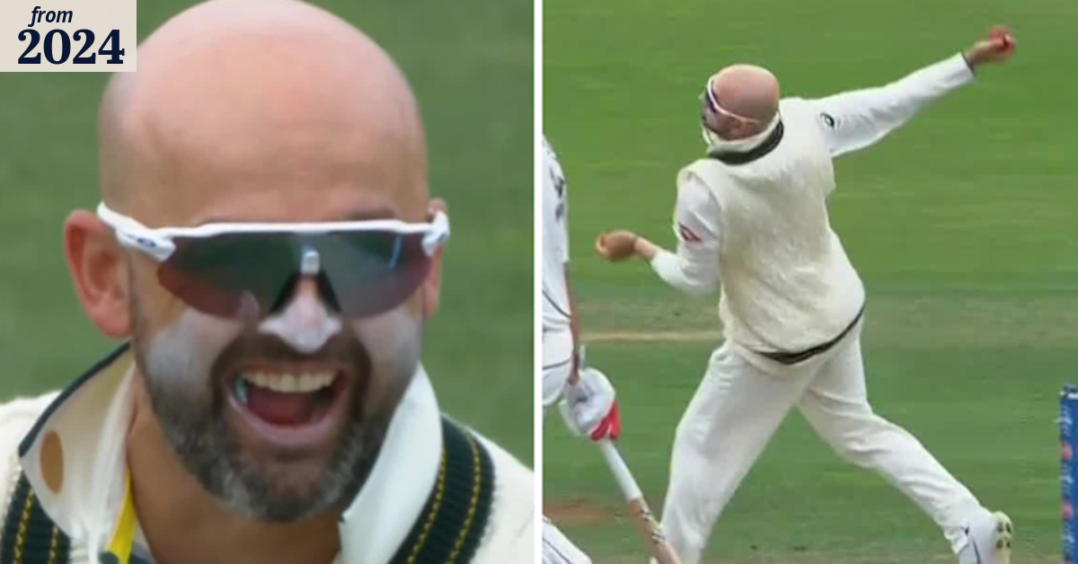 Lyon puts on a show as Aussies dominate