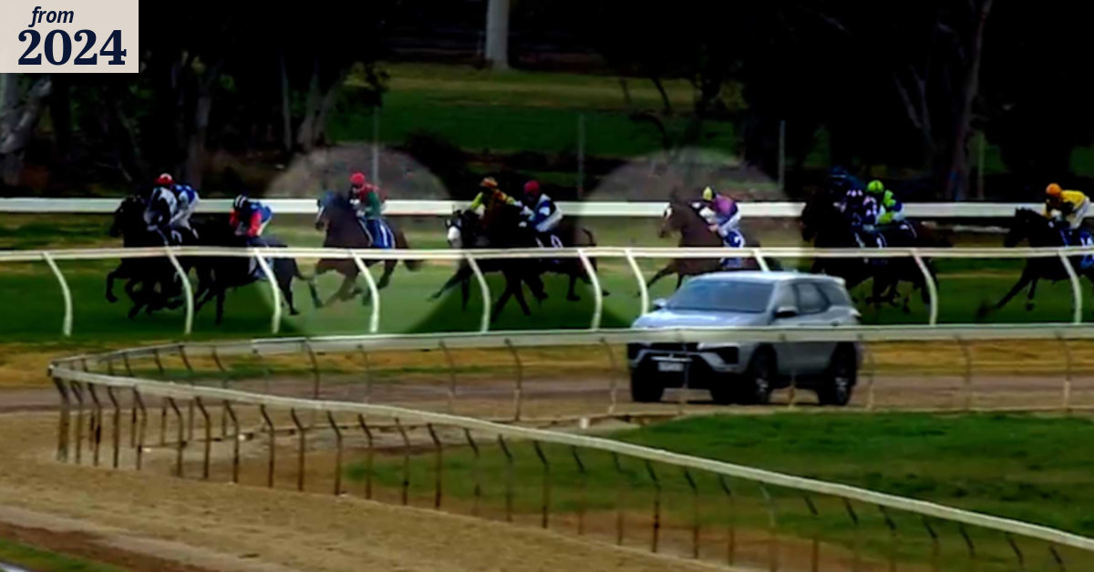 Jockeys in Swan Hill race