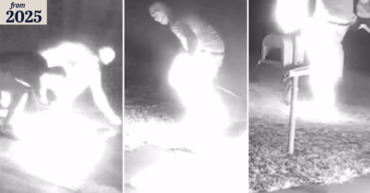 Men set themselves alight in botched torching