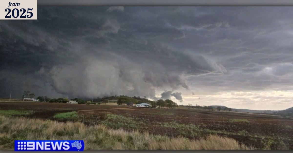 Large hail and lightning hit Queensland as residents brace for severe ...