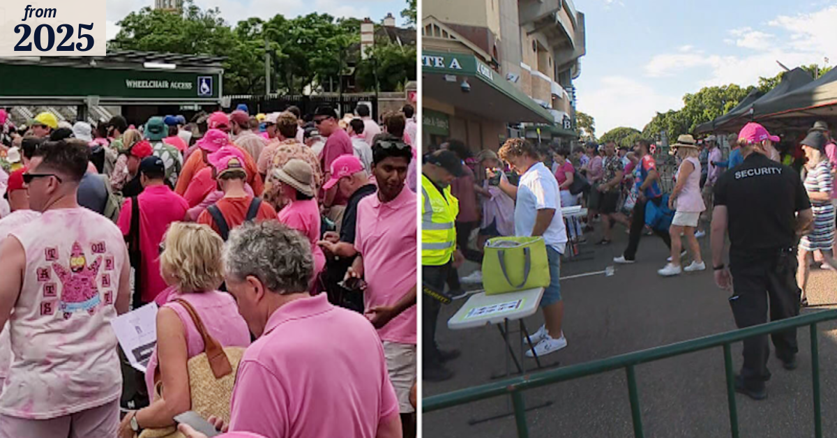 Fans flood seats as SCG gates opened