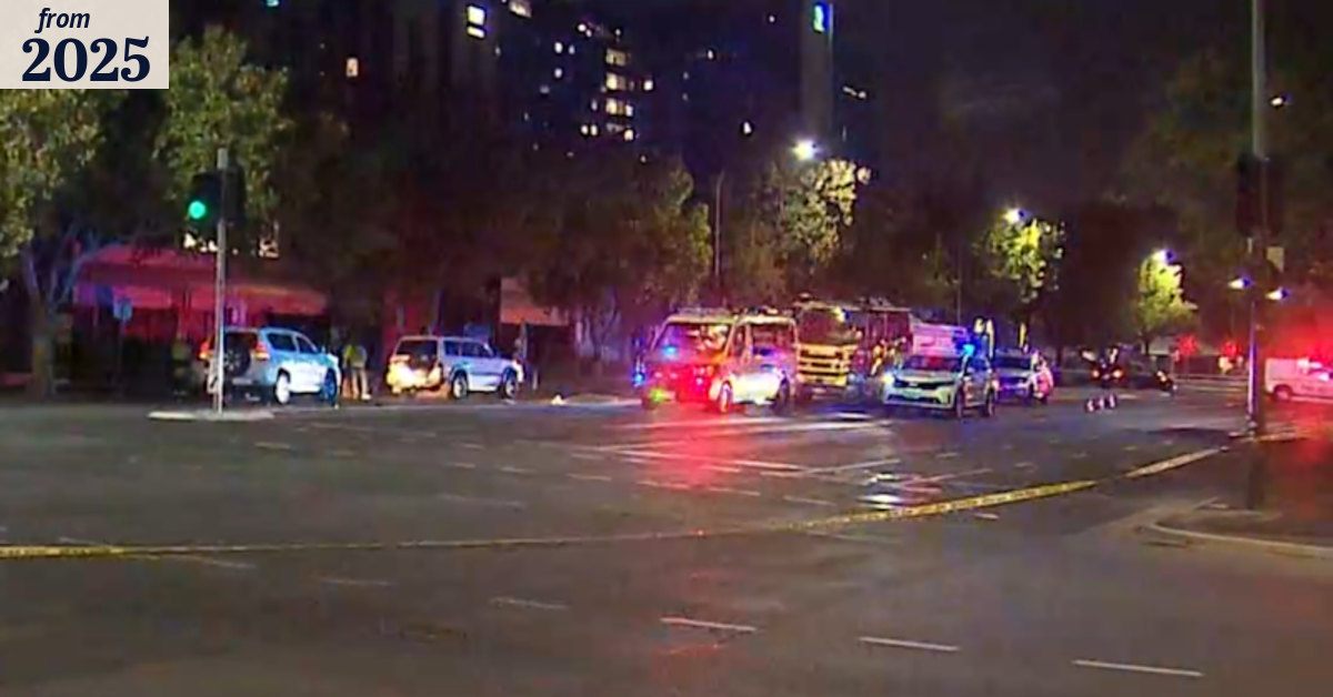 Pedestrian killed after being hit by two cars