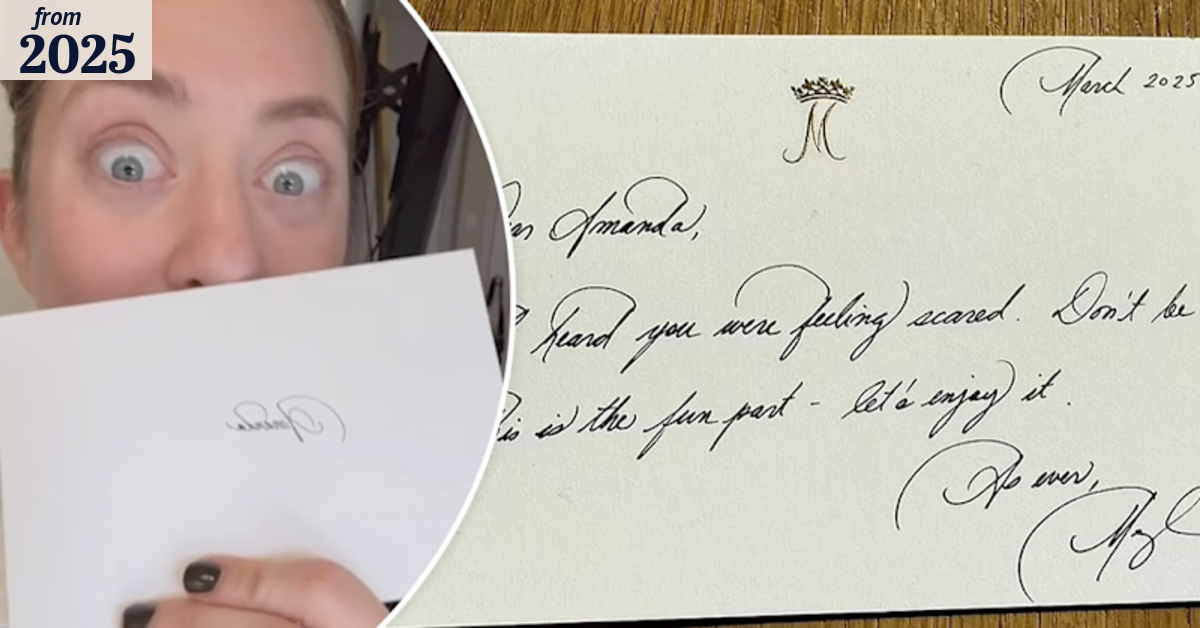 Meghan's witty note to podcaster who said she was 'scared' for her