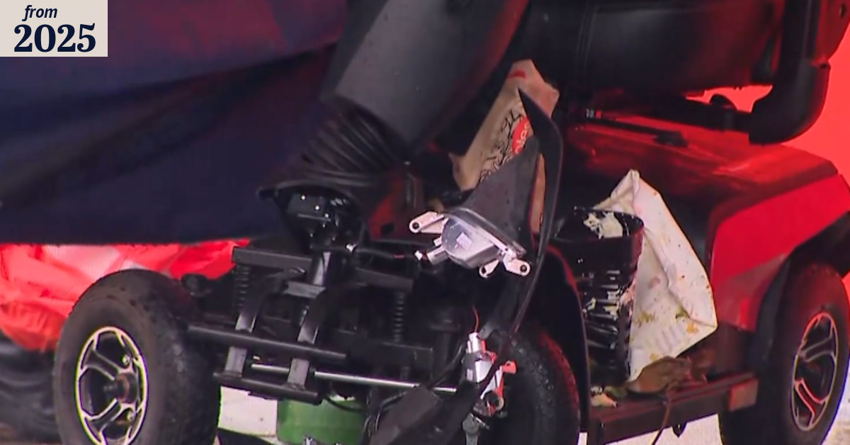 Mobility scooter rider killed after being hit by truck in Melbourne