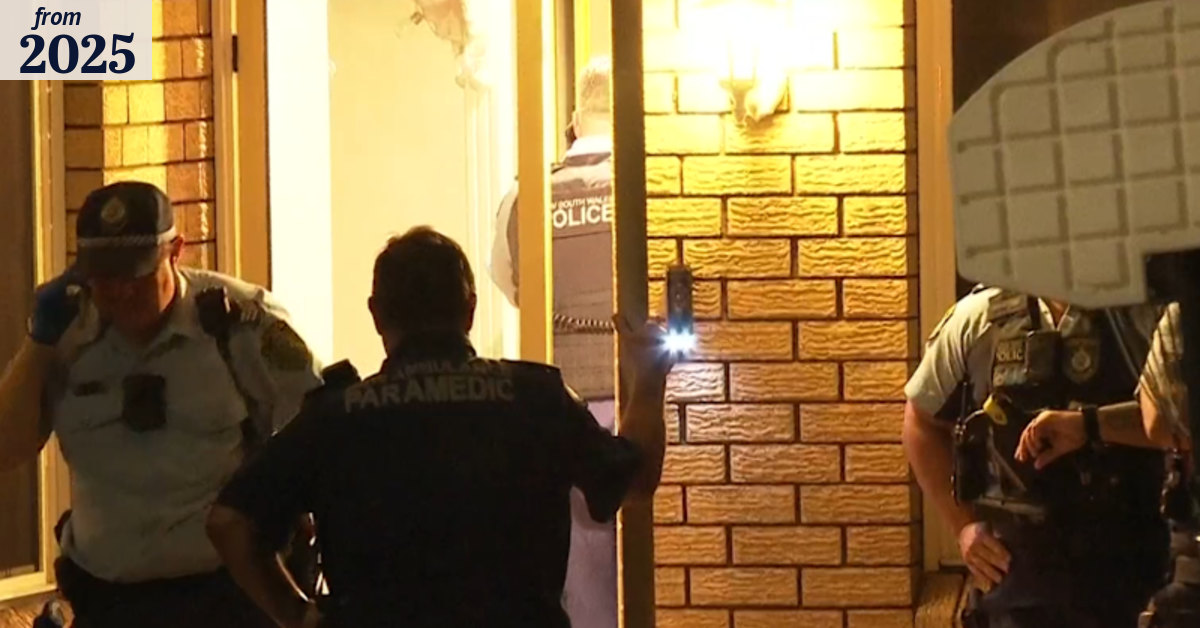 Woman arrested after she and three children were found with stab wounds