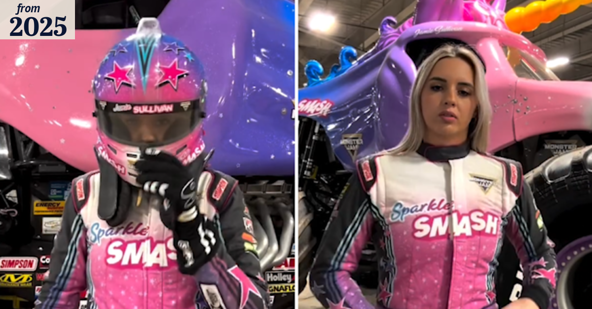 Monster Jam driver Jamie Sullivan shows fans exactly what she wears for ...