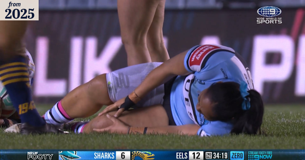 Hanisi goes down injured