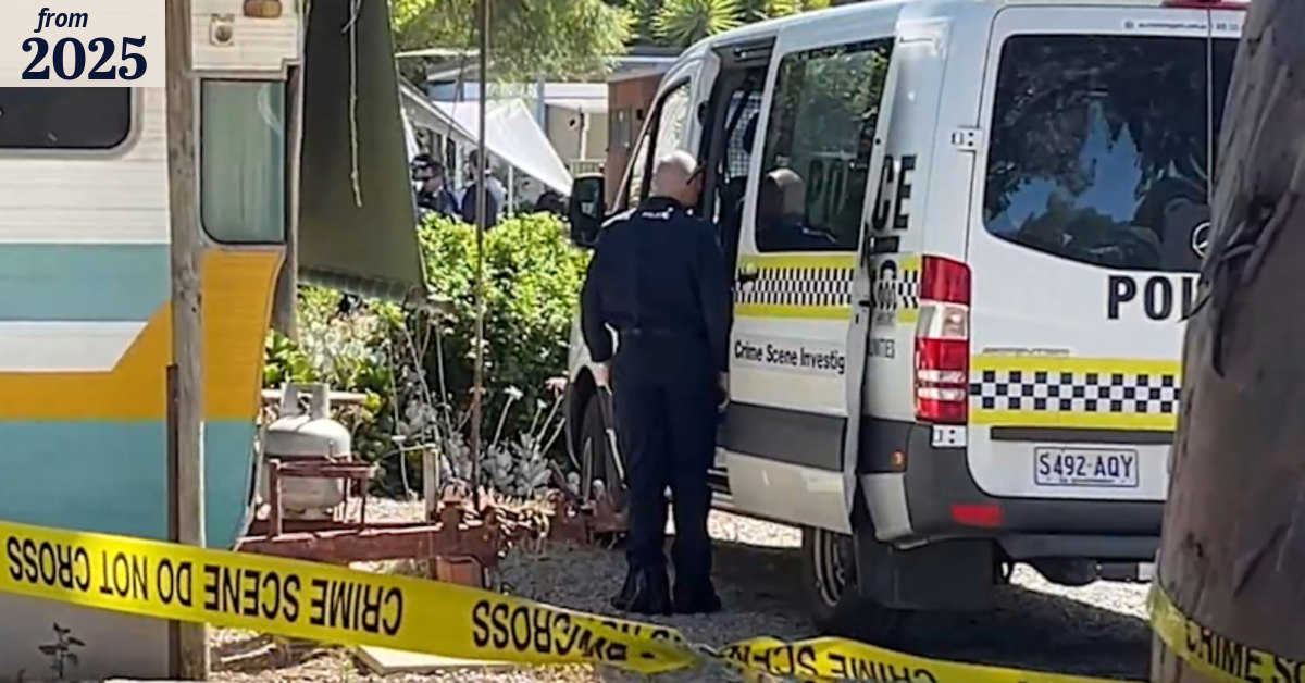 Man charged with murder after body found at Adelaide caravan park