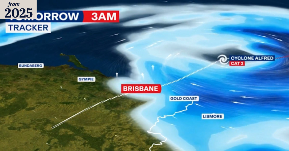 Fears Cyclone Alfred will bring ‘three-in-one’ disaster