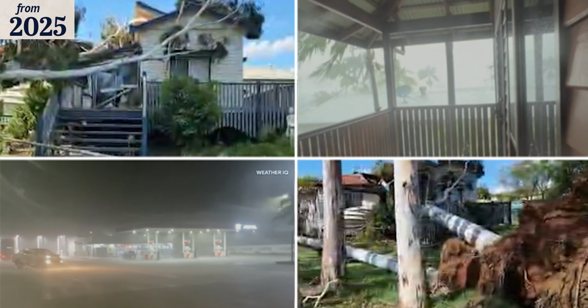 Intense storms unleash on parts of Queensland