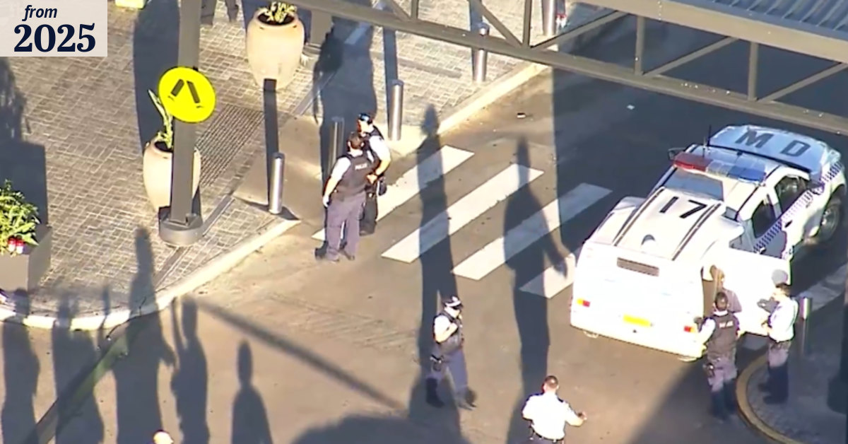 Police have shot a man dead at a busy Sydney shopping centre