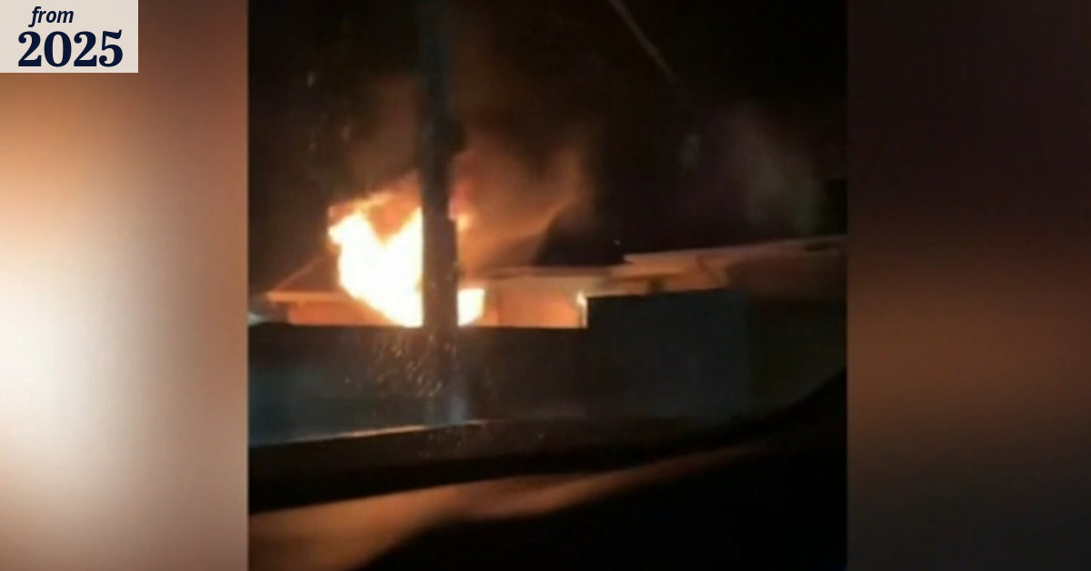 Firefighters rescue woman from devastating house fire