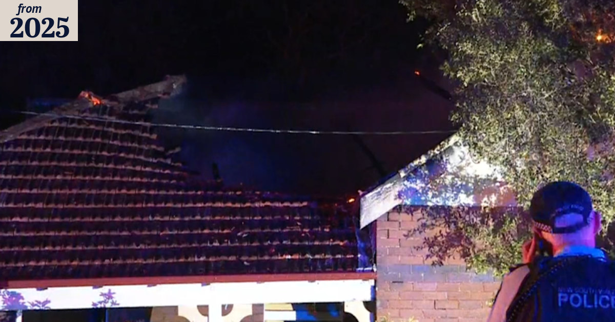 Man arrested over fatal Sydney house fire