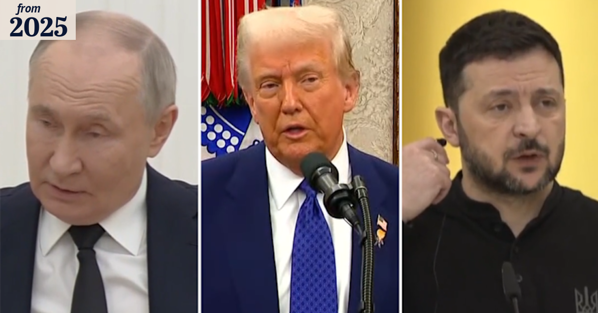Trump and Putin begin talks to end Ukraine war