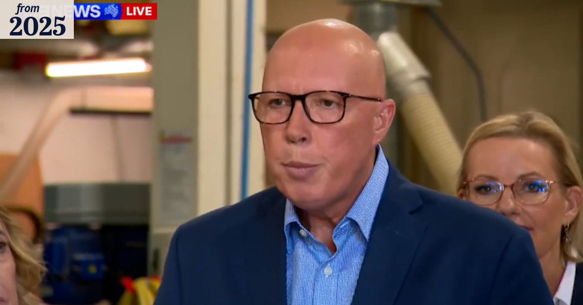 Dutton says teals are Greens in disguise