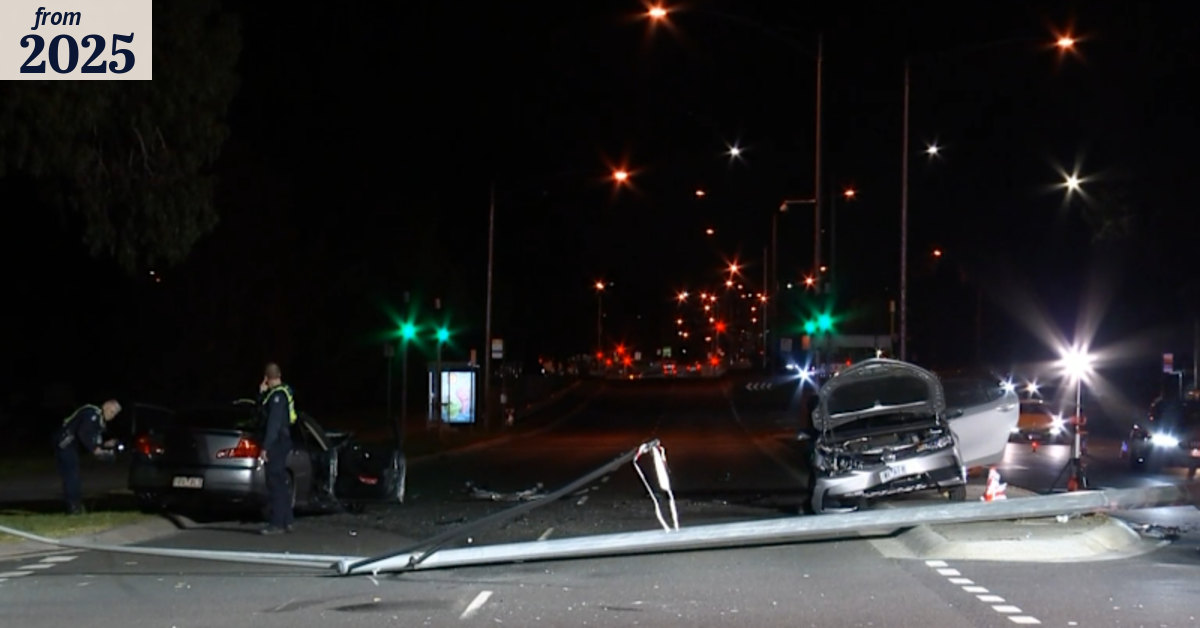 Girl fighting for her life after Melbourne crash
