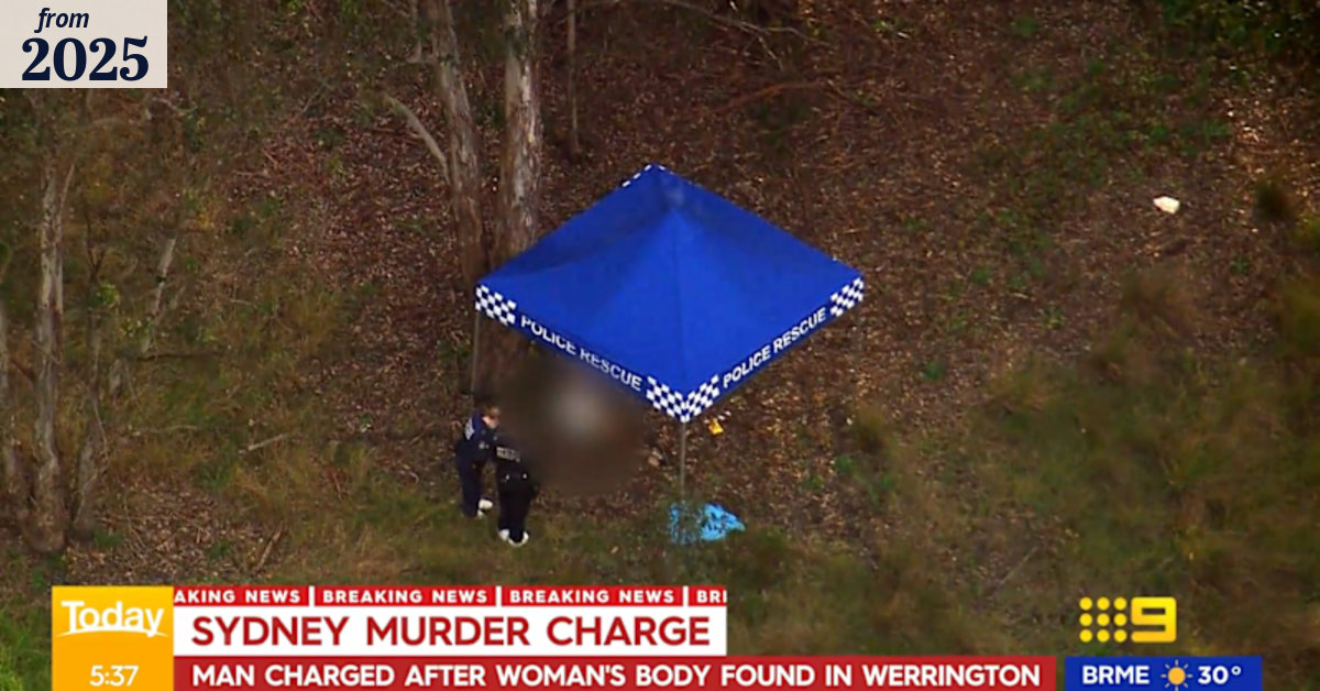 Man charged after woman's body found in Sydney bushland