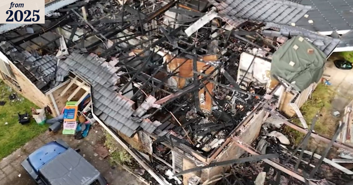Faulty solar panel sparked fire that gutted home