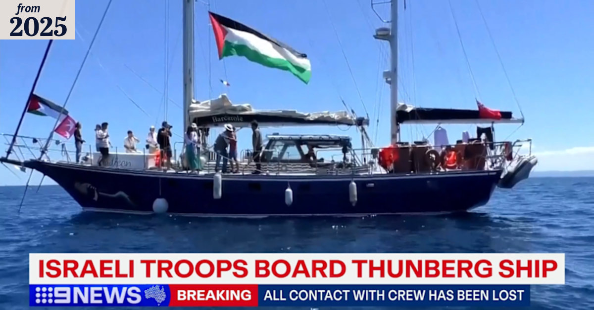 Israel intercepts Gaza-bound aid ship