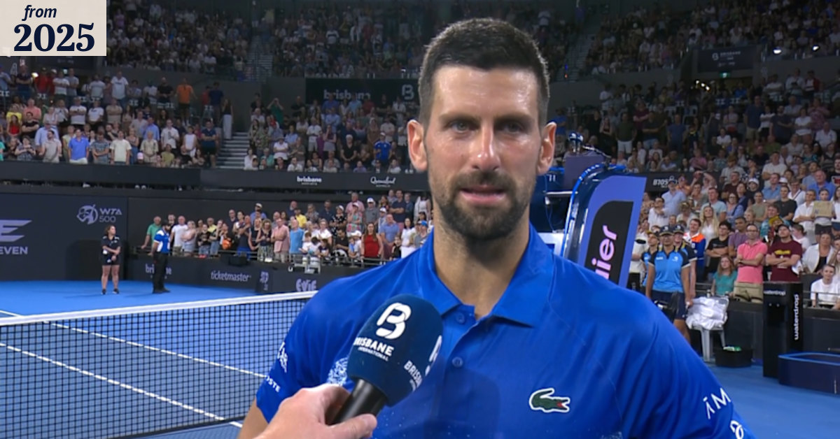 Novak's simple answer to motivation question