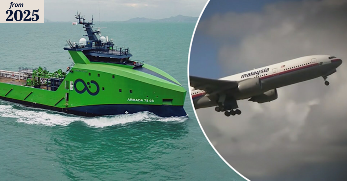 New search for MH370 under way