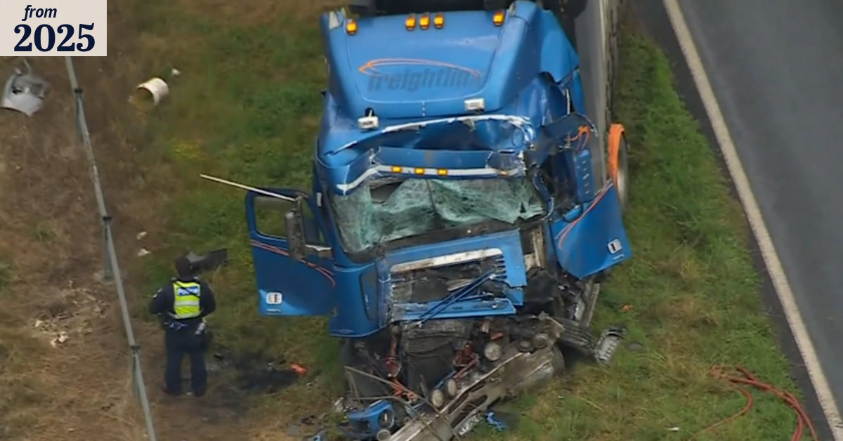 Truck driver pleads guilty over Victoria school bus crash