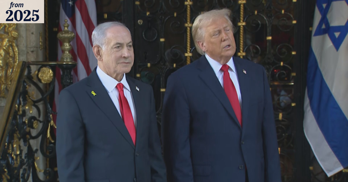 Trump meets with Netanyahu in Florida