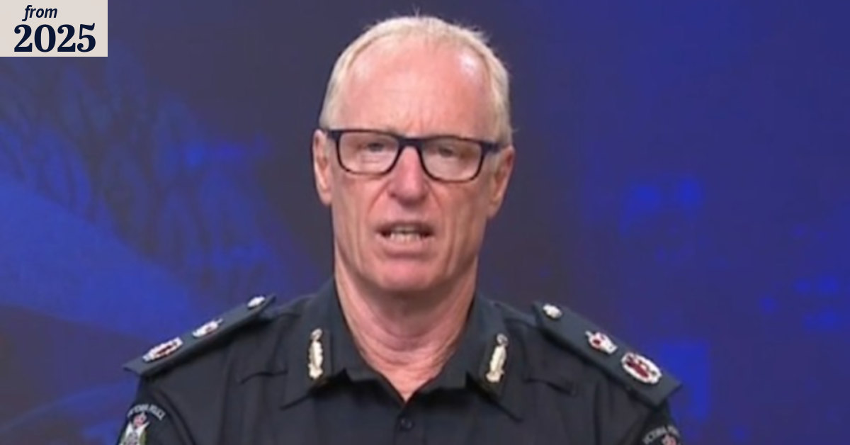 Victoria's top cop confirms he won't apply for permanent role