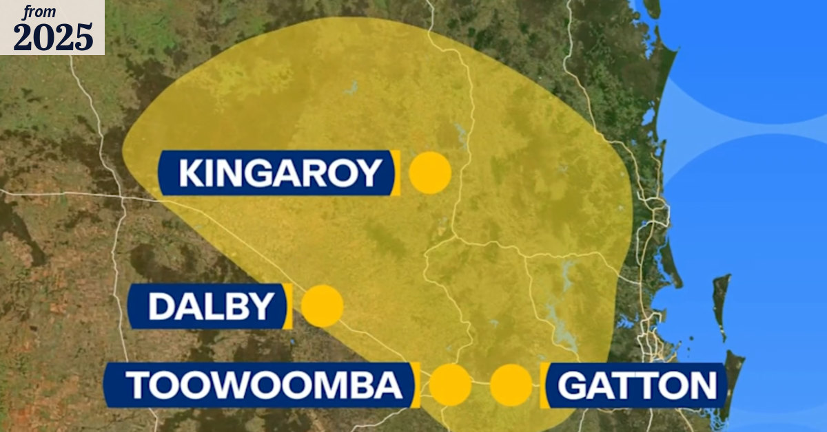Storms set to be smash parts of Queensland