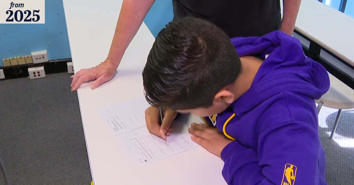 One in three Aussie students falling behind in maths