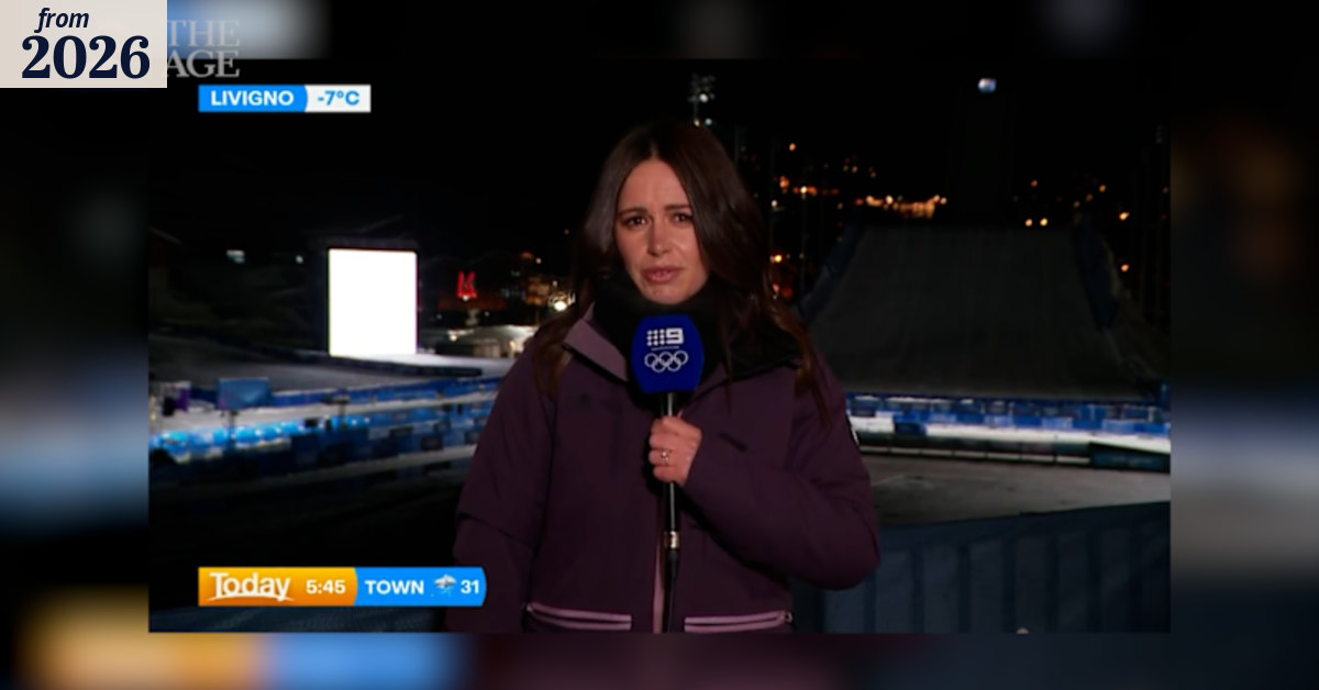 Nine sports reporter apologises for live broadcast