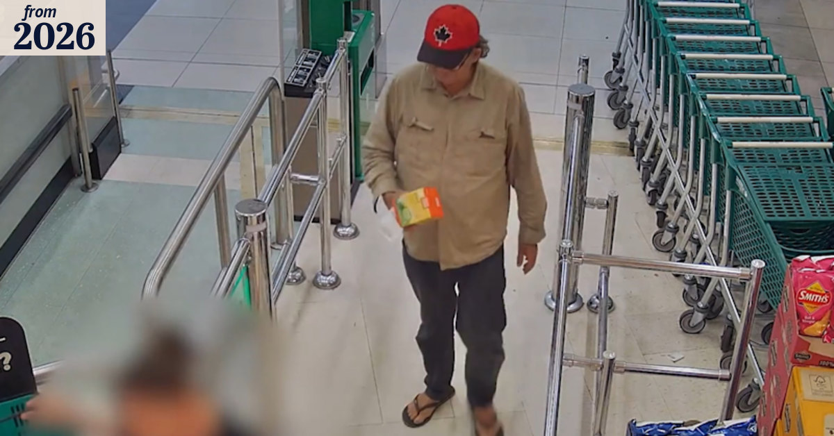 Police seek man over alleged supermarket assault