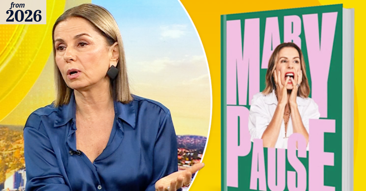 Mary Coustas talks about her new book 'MaryPause'